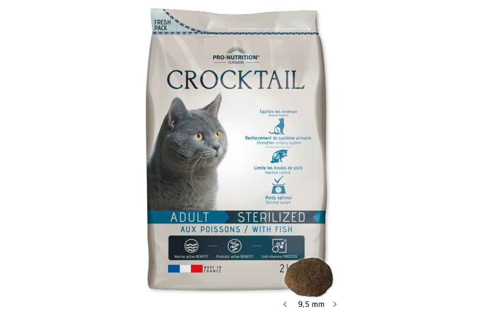 Adult Sterilized aux poissons